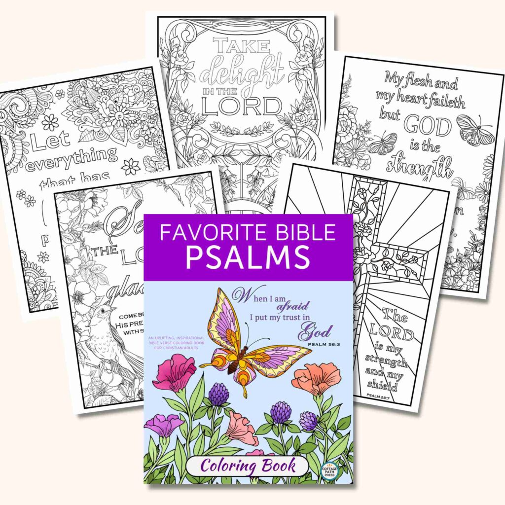 christian religious faith coloring book for adults bible psalms