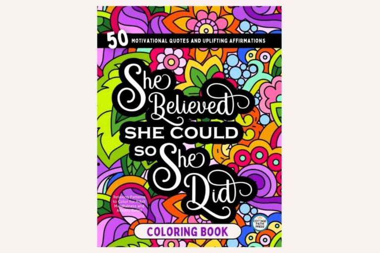 Inspirational Coloring Book for Women