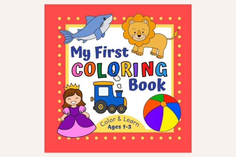 My First Coloring Book For Toddlers